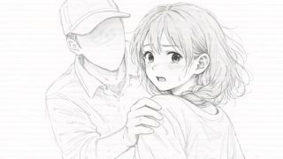 【エロ同人】宅配便の男に顔を覚えられていた夜 ―受け取るだけのはずが―のアイキャッチ画像